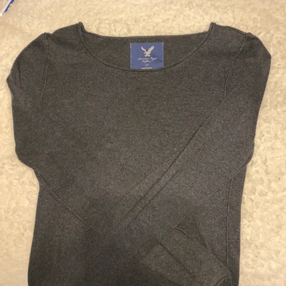 AE grey sweater